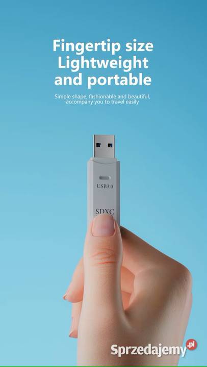 2 w 1 Czytnik Kart USB 30 Szybki Adapter Micro Rzeszów sprzedam