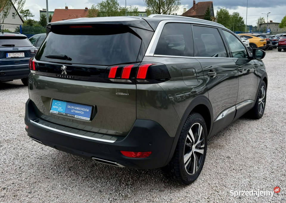 Peugeot 5008 GTLine7osóbFull wersjaGwarancja II czujnik deszczu dolnośląskie Kamienna Góra