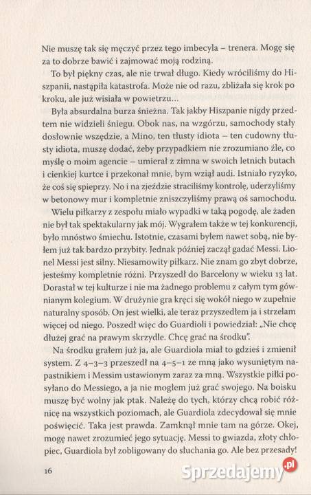 JA IBRA MOJA HISTORIA Zlatan Ibrahimović Rok wydania 2017 Proza i poezja Gorzów Wielkopolski sprzedam