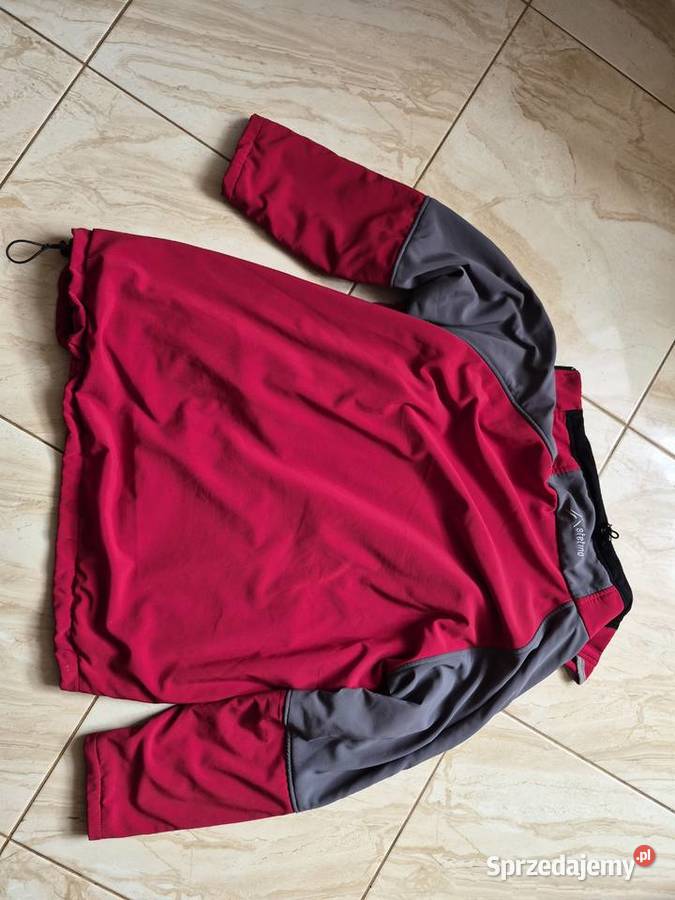 Bluza softshell czerwono szara XL 42 stedind