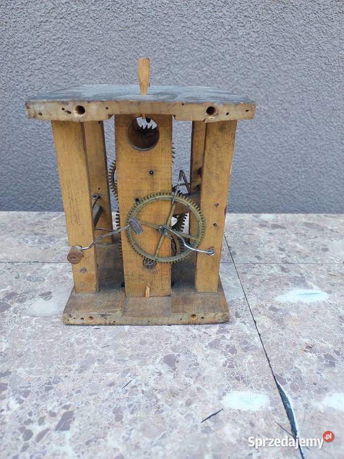 M204 Mechanizm starego zegara szwarcwald Tczew