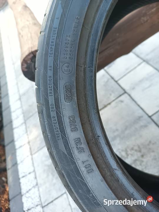 opony 20545r17 Continental conti sport contact3 sprzedam