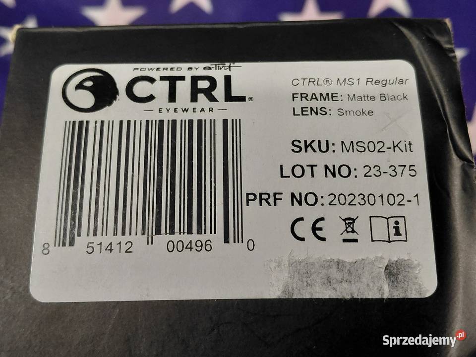 Okulary balistyczne CTRL MS1 Regular APEL eTint Wrocław