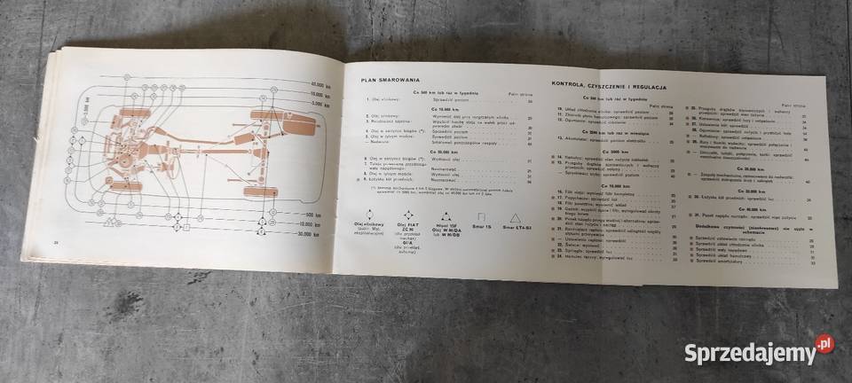 Instrukcja Polski Fiat 132p Specjal POLMO FSO Pozostałe Łowicz