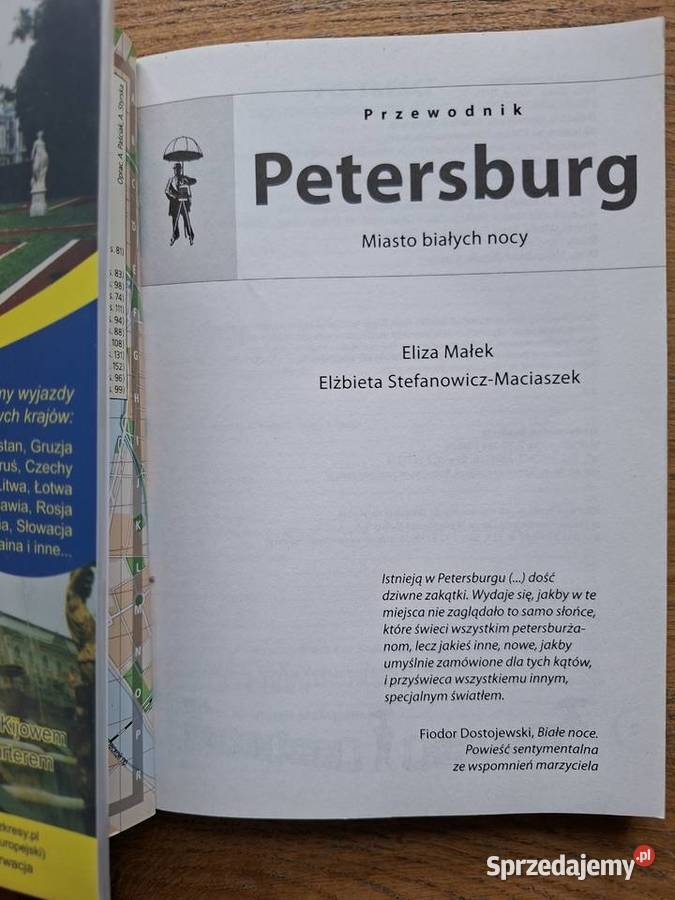 Petersburg Miasto białych nocy przewodnik Kraków sprzedam