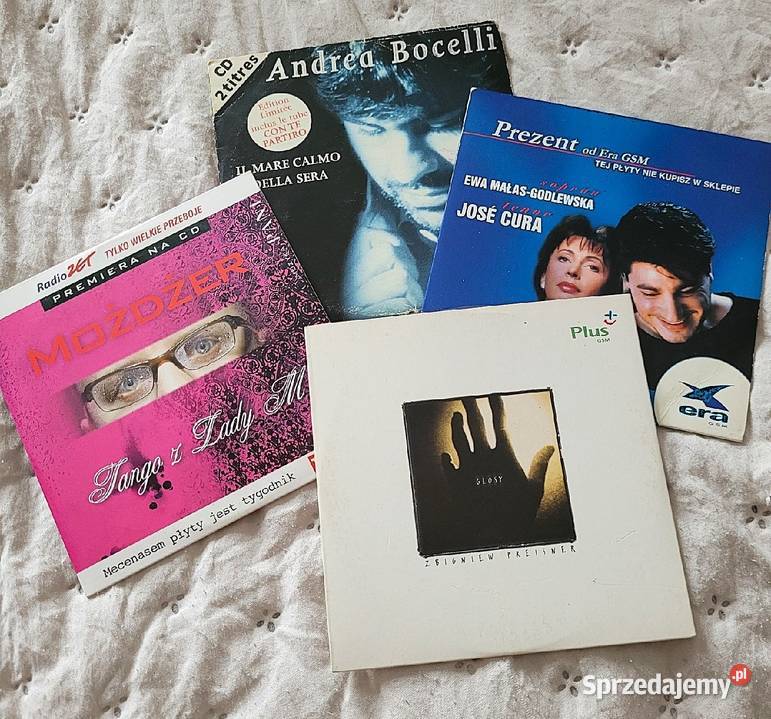 Jose Cura Bocelli Możdżer Preisner 4 płyty CD w Chełmno