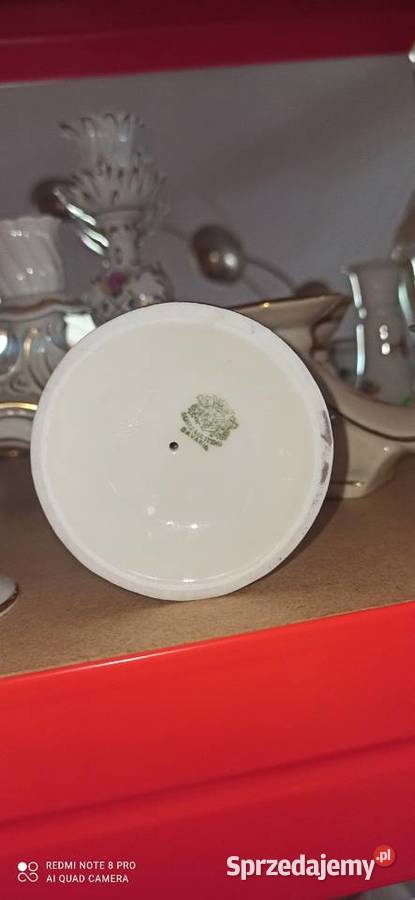 Świecznik Brązowy Porcelana Puto Porcelana i szkło pomorskie Gdańsk