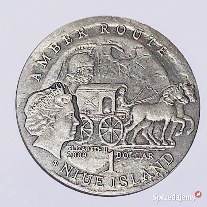 NIUE ISLAND Szlak Bursztynowy 2009 ELBLĄG SREBRO