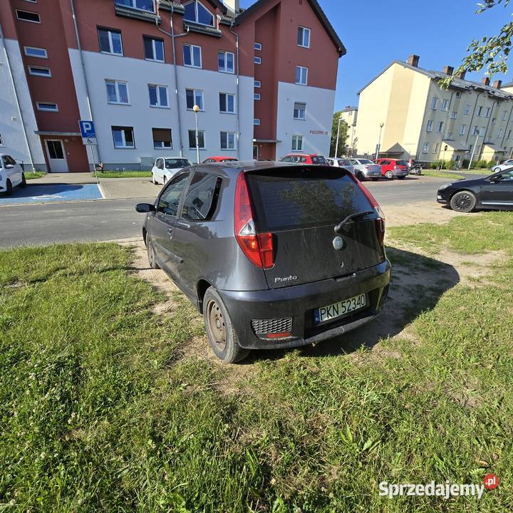 Fiat punto sport 19jtd tanio nieuszkodzony Rychwał