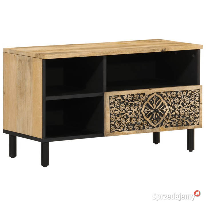 Szafka pod telewizor 80x33x46 lite drewno mango Warszawa