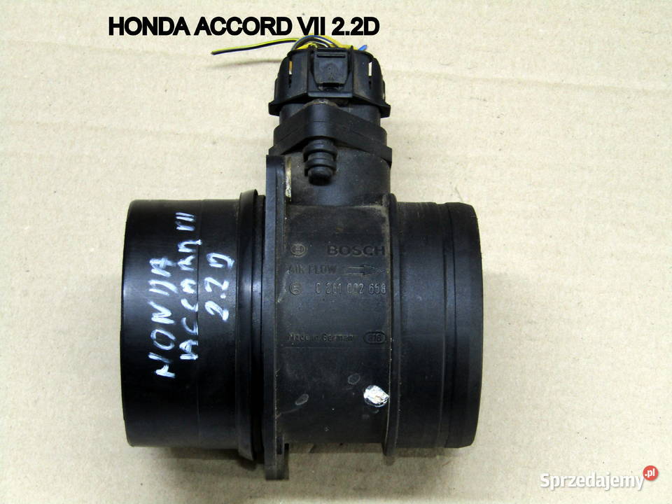 PRZEPŁYWOMIERZ POWIETRZA HONDA ACCORD VII 22CDTI Mysłaków