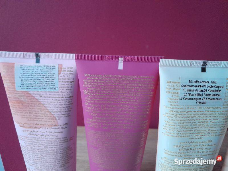 Zestaw 14 sztuk Balsamów do ciała 125ml Avon