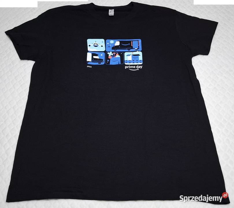 Koszulka krótki rękaw Tshirt czarna Amazon Sols Czeladź sprzedam