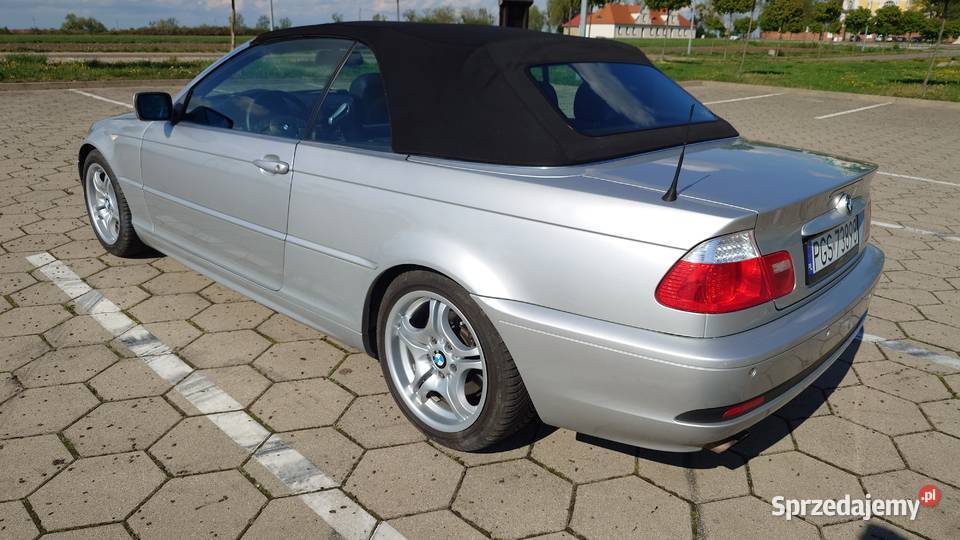 BMW E46 Cabrio 320Ci 2005 r Lift Silnik 22 R6 ASR (kontrola trakcji) Gostyń