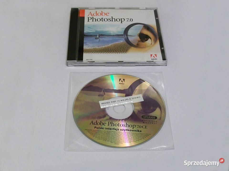 Zestaw Adobe Photoshop 70 Upgrade numer seryjny Brzeg sprzedam