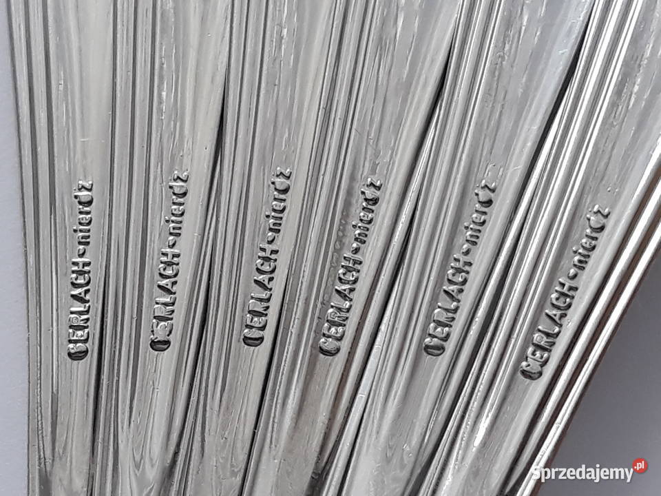 Łyżki obiadowe BAKELIT Gerlach sztućce PRL śląskie Dąbrowa Górnicza sprzedam