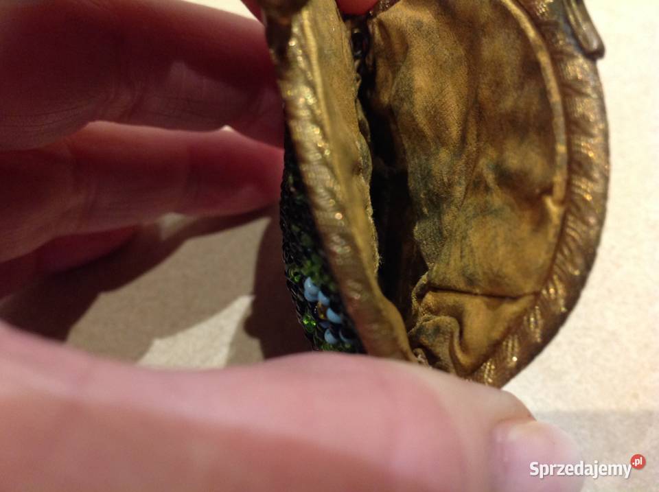 Stary Portfelik Bilonówka Koraliki Dla kobiet Pozostałe Nowa Sól