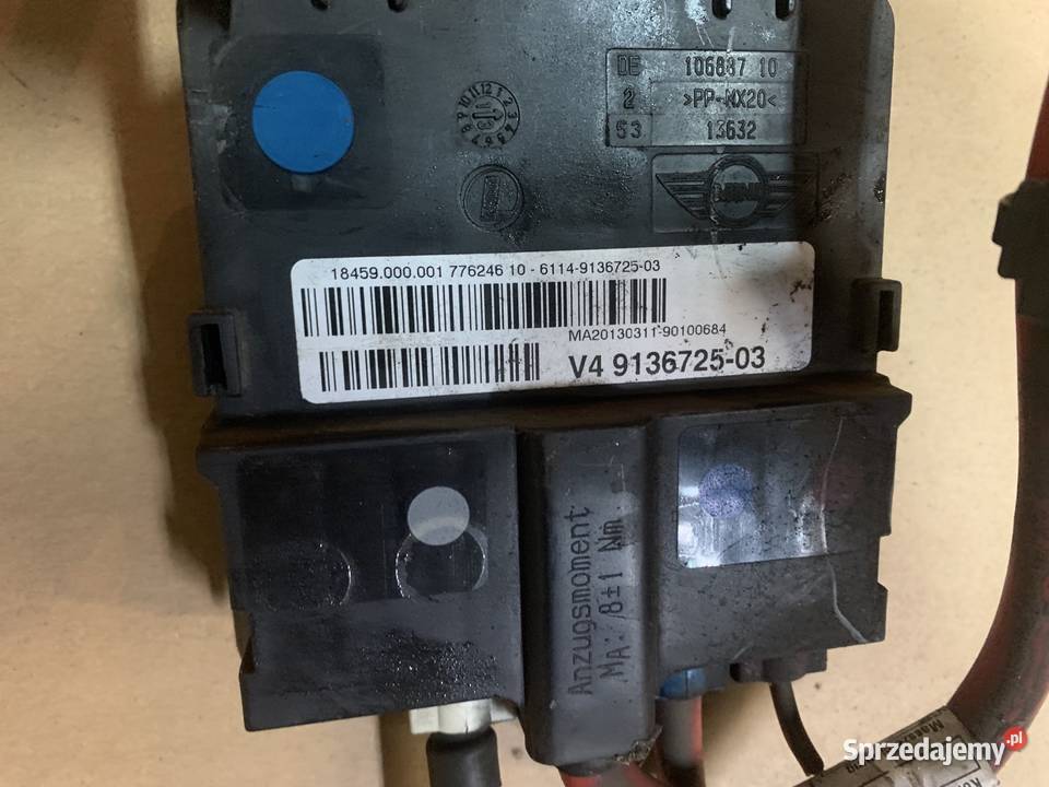 9136725 moduł napięcia klema mini cooper one s