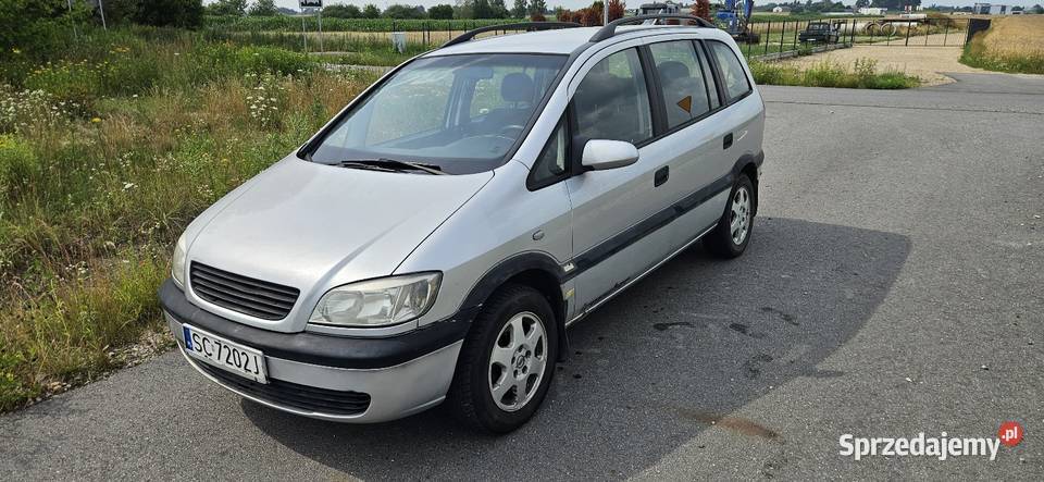 Opel Zafira 16 Lpg 2032r Sprawna Klima 7osobowy Rok produkcji 2004 Częstochowa