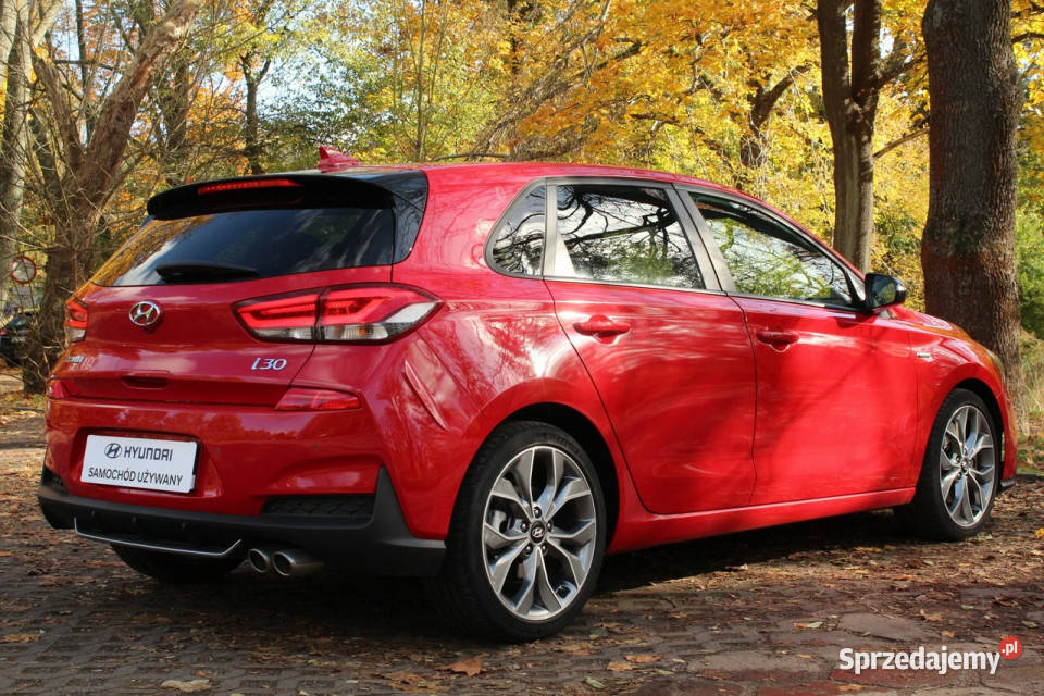 Hyundai i30 14TGDI 140 7DCT N Line Salon Polska czujnik parkowania i30 łódzkie Piotrków Trybunalski