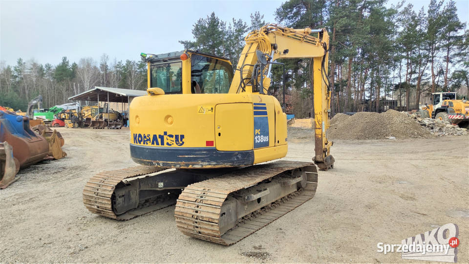 Koparka gąsienicowa Komatsu PC138 US8 2013r 8600 Klimatyzacja Koparki Ostrowiec Świętokrzyski