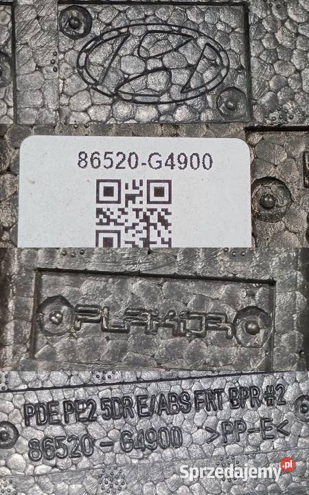 HYUNDAI I30 III PIANKA STYROPIAN ABSORBER Pleszew