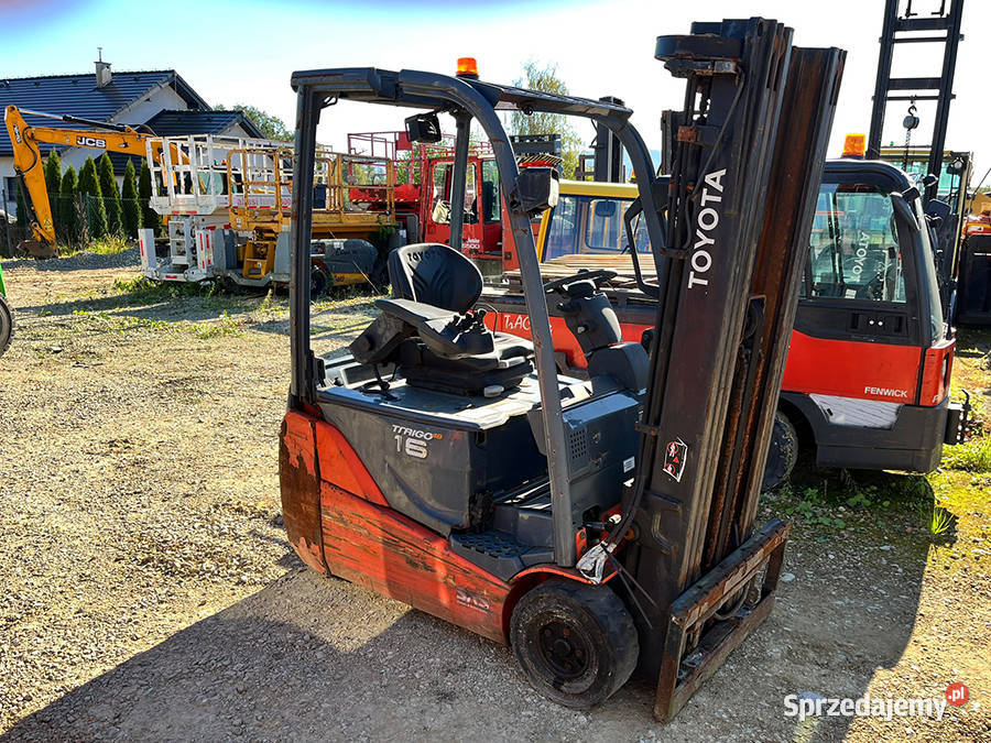 Wózek widłowy Toyota 8FBEKT16 16 t 2013 SPRZEDAŻ Kęty
