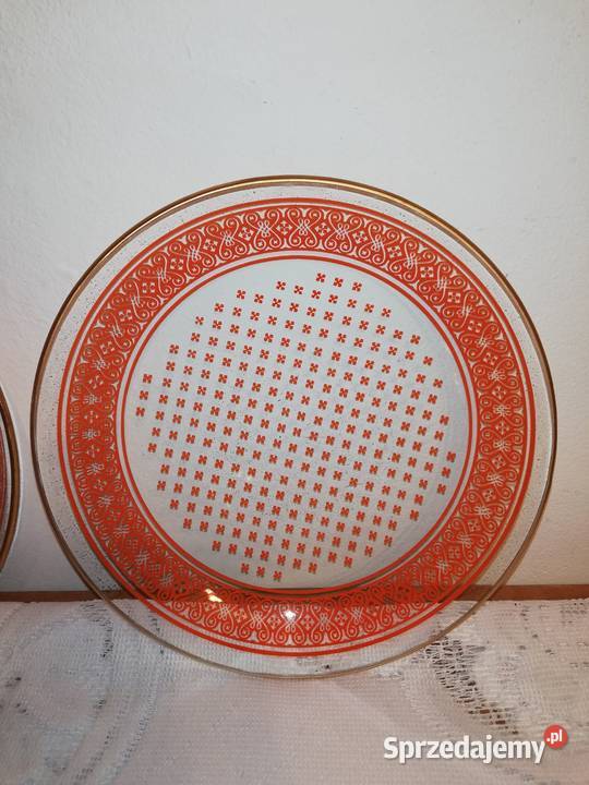 Komplet deserowy Vintage lata 80te XX w