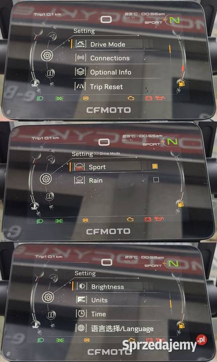 CF MOTO 800 MT SPORT EFI ABS 2024 SALON SERWIS Motoryzacja Bielsko-Biała