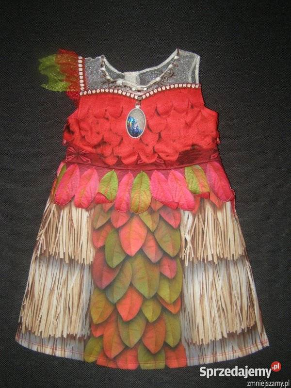 Strój kostium przebranie VAIANA SKARB OCEANU 34 Siedlce