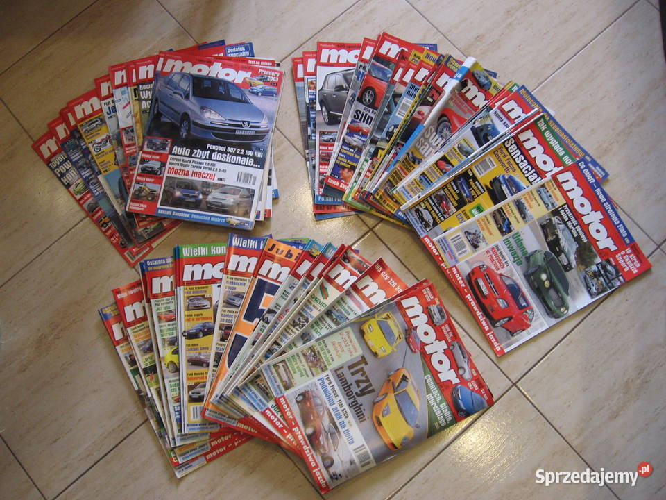 Motor stare czasopisma gazeta tygognik Przemyśl sprzedam