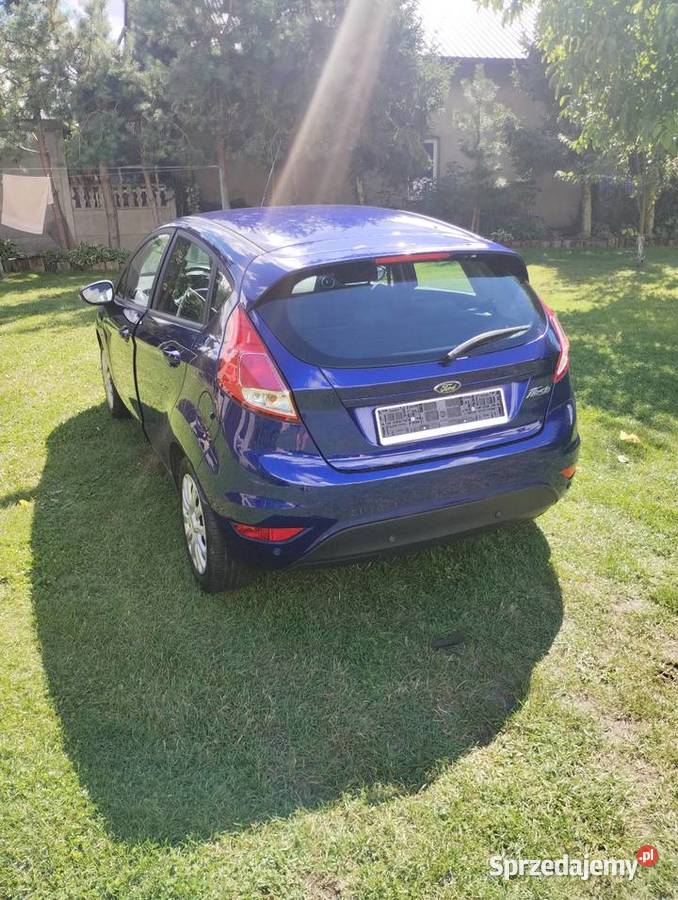 Ford Fiesta benzyna nie ecoboost niebieski łódzkie Czarnożyły