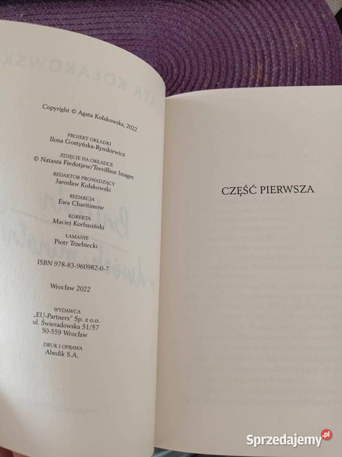 Książka Ballada o dwóch miastach Agata Włocławek