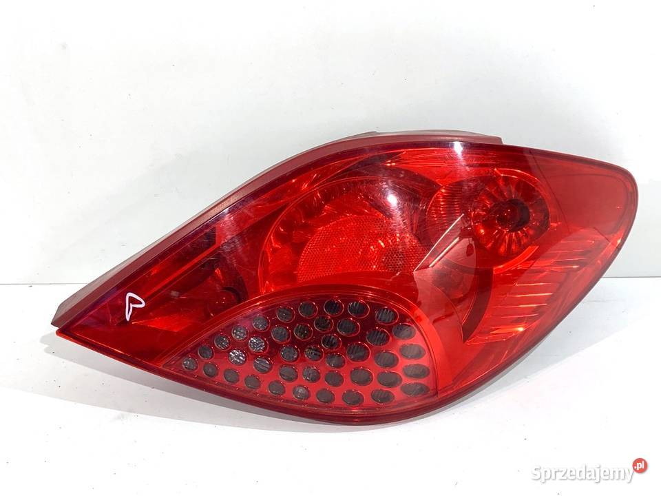 LAMPA PRAWY TYŁ PEUGEOT 207 9649986580 Hatchback osobowe Lampy tylne