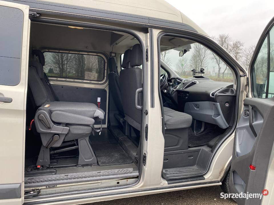 Ford Transit Custom 20 eco blue 9 miejsc 170 nieuszkodzony Bartoszyce sprzedam