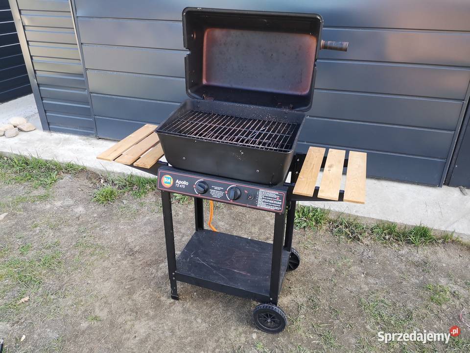 Grill gazowy kampingowy