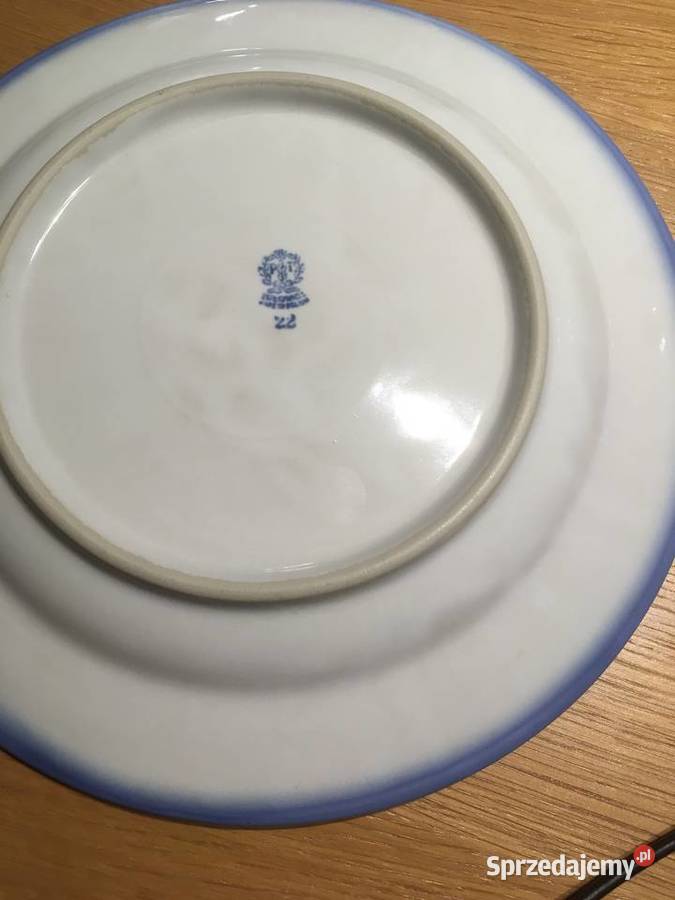 Polowanie na kaczki talerz Porcelit Tułowice Pruszcz Gdański