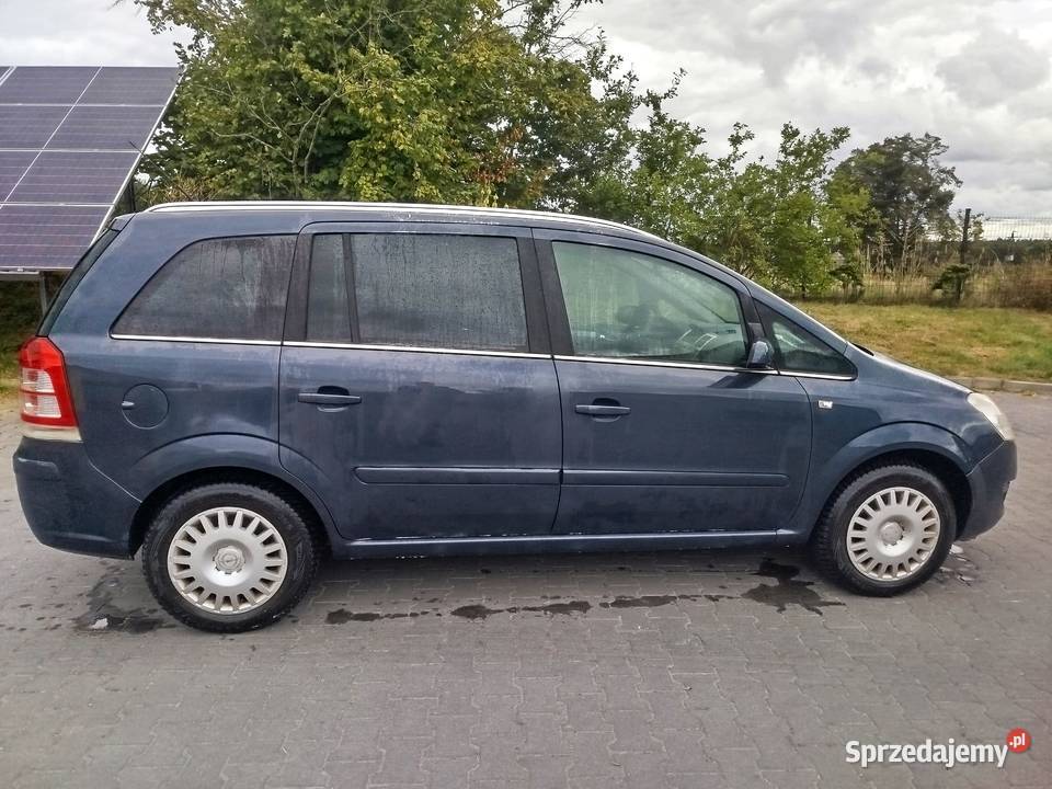 Opel Zafira B 18 benzyna 2008 191683 przebiegu 1796cm3 wielkopolskie Ostrzeszów