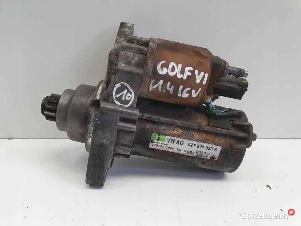 VW Golf VI 14 16V ROZRUSZNIK valeo 02T911023S Janów