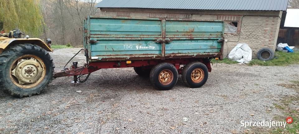 Przyczepa Tandem 8t Gorzków-Osada