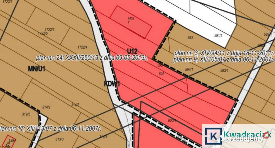 Działka Miejsce Piastowe Szkolna 800m2 podkarpackie sprzedam