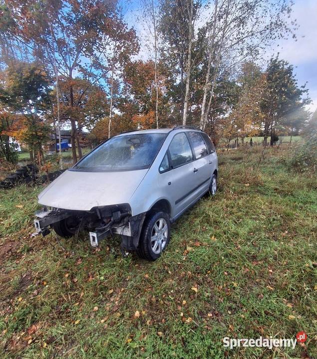 Vw Sharan 2009r 19 tdi Bvk Anglik kolor LD1X pomorskie Czarna Woda