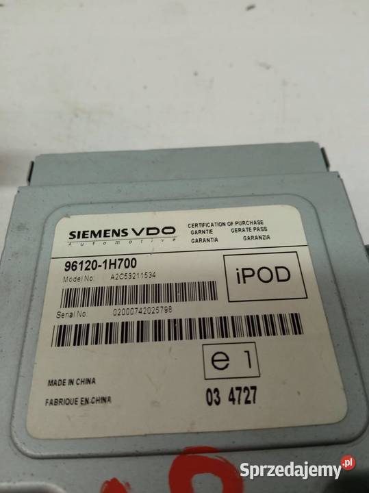MODUŁ SKRZYNKA KPL 3 959101H050 919501H510