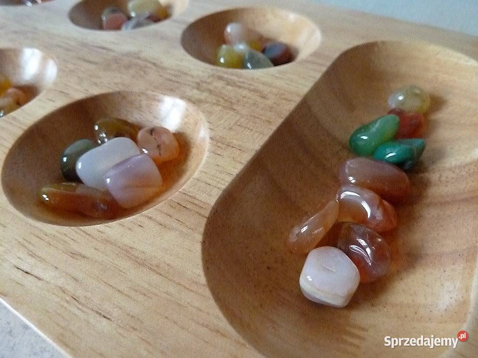 Drewniana Gra planszowa Kalaha NOWA Rzeszów sprzedam