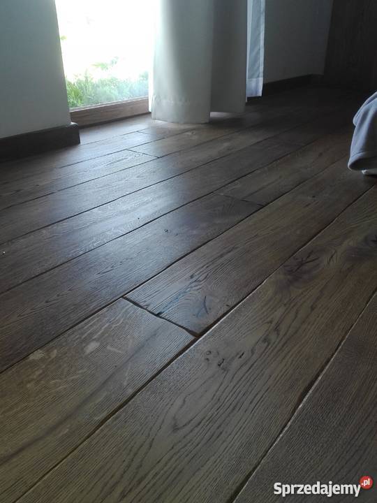 Deska podłogowa ręcznie postarzana