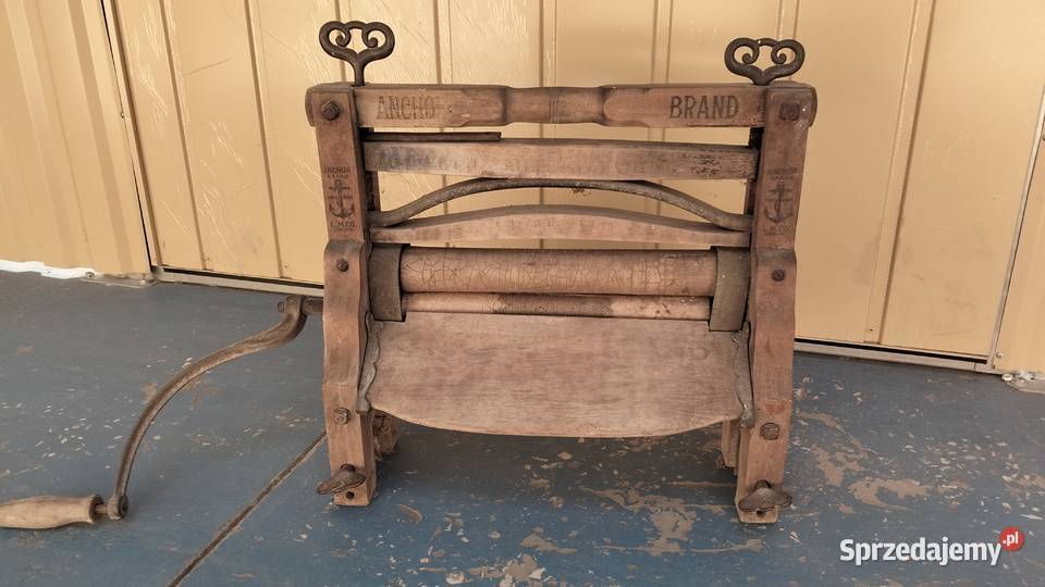 Stara zabytkowa wyżymaczka retro maglownica Warszawa sprzedam