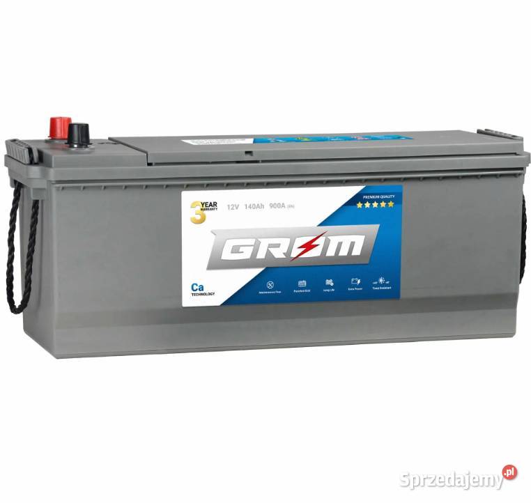 Akumulator GROM Premium 140Ah 900A Specpart Słupsk