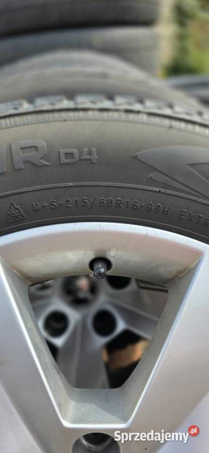 Oryginalne felgi z oponami 201560 R16 Skoda