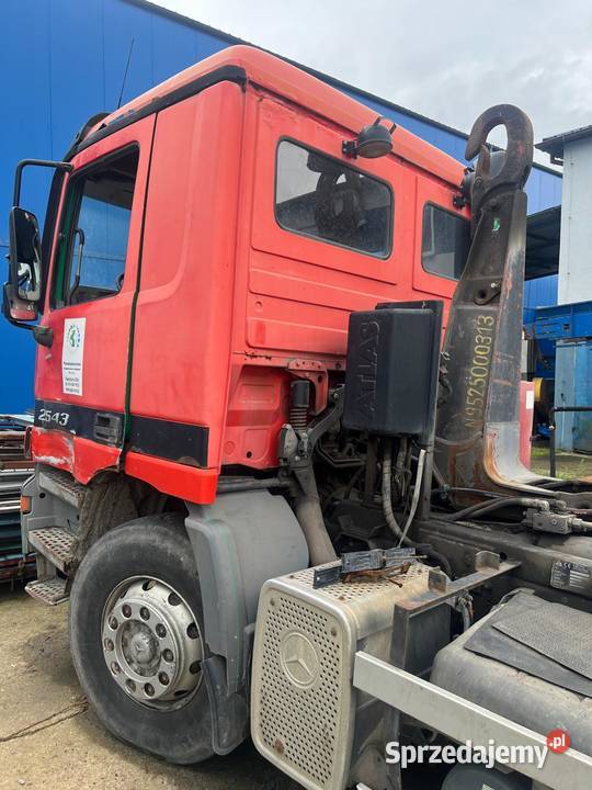 MercedesBenz Actros 2541 6x2 Hakowiec tak Paszczyna