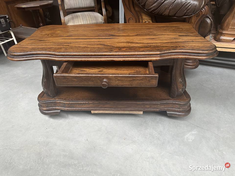 Dębowa masywna ława 131 meble holenderskie Sławoszewek sprzedam